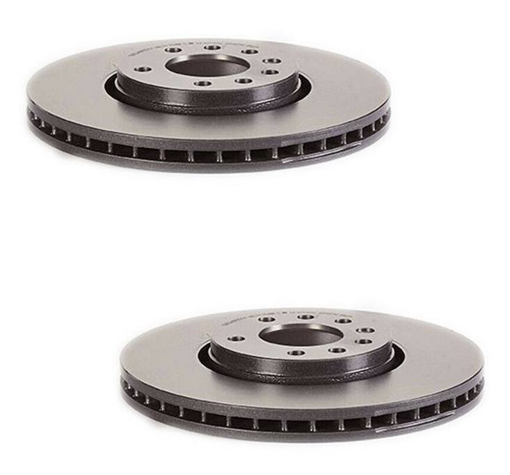 SAAB Brakes Kit - Pads & Rotors Front and Rear (302mm/278mm) (Ceramic) 93188377 - Brembo 3119940KIT